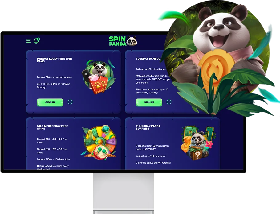 spin panda bonus code