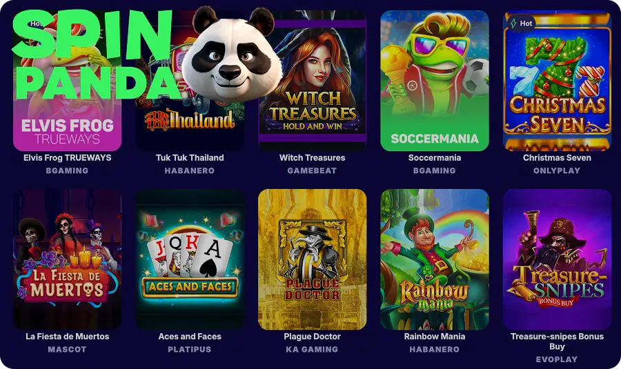 spin panda free slots